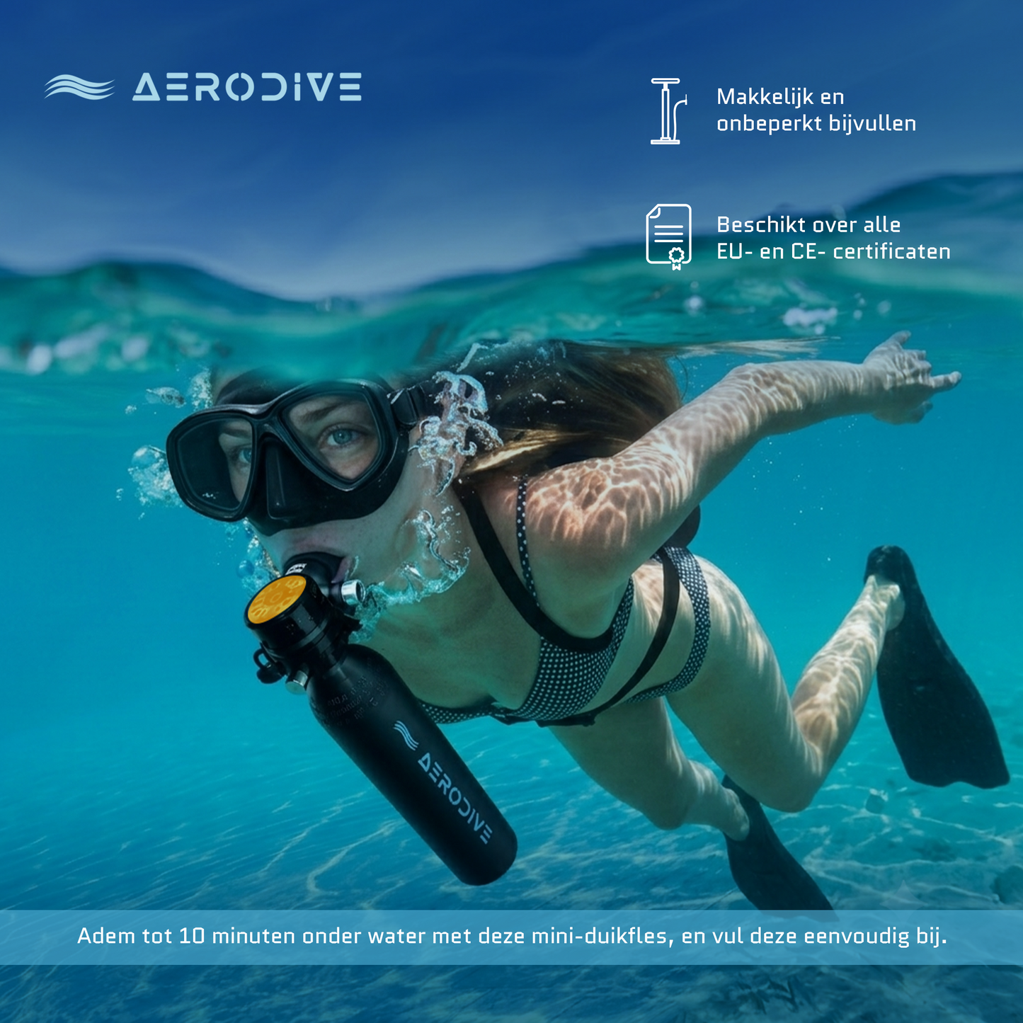 AeroDive T500 + Handpomp